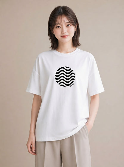 Tシャツ レディース 海 リゾート 夏 イラスト シンプル 姉妹 送別ギフト 白T YMAZO