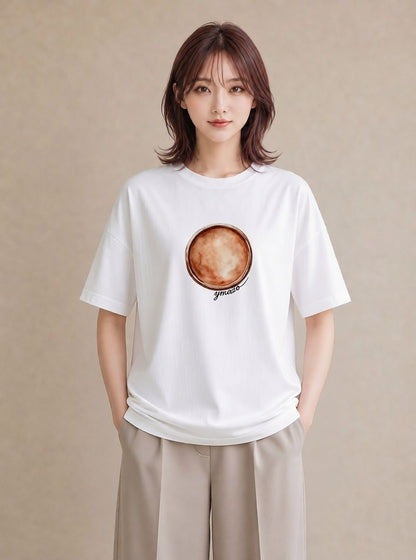 プリントTシャツ レディース 封蝋 手紙 アンティーク ナチュラル イラスト ヴィンテージ風 敬老の日 ホワイトデー 白T YMAZO