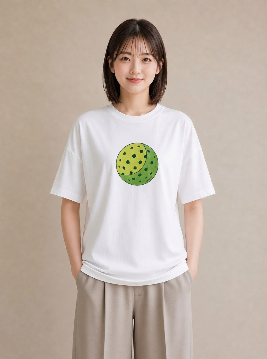 グラフィックTシャツ レディース おにぎり 食べ物 フード イラスト フェミニン 敬老の日 ホワイトデー 白T YMAZO