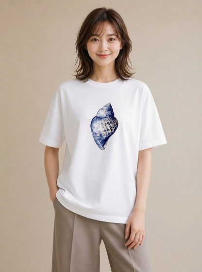Tシャツ レディース どんぐり 植物 ボタニカル イラスト アート風 敬老の日 ホワイトデー 白T YMAZO