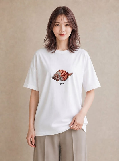 グラフィックTシャツ レディース ダンゴムシ 昆虫 虫 イラスト ギフト 母の日 白T YMAZO