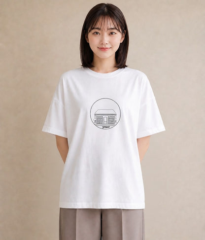 グラフィックTシャツ レディース 本 読書 ブック イラスト 韓国風 ギフト 母の日 白T YMAZO