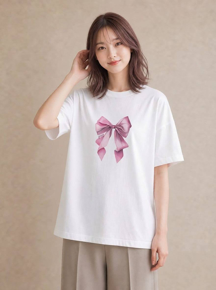 Tシャツ レディース バレエシューズ バレエ トウシューズ ナチュラル アンティーク イラスト 線画 誕生日プレゼント 綿100 白T YMAZO