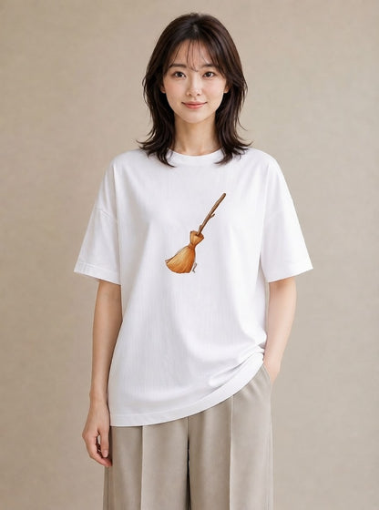 半袖Tシャツ レディース 抹茶 食べ物 フード イラスト お洒落 母の日 ビーチ 白T YMAZO