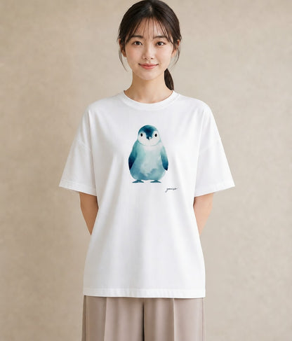 Tシャツ レディース 桜文鳥 ペット 動物 イラスト 抜け感 休日 ペアコーデ 白T YMAZO