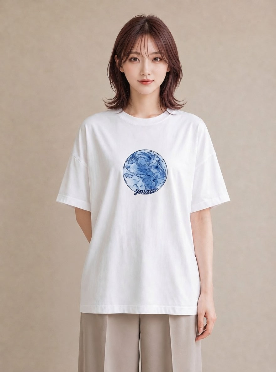 グラフィックTシャツ レディース 射手座 星空 宇宙 イラスト 可愛い お揃い 親子 白T YMAZO