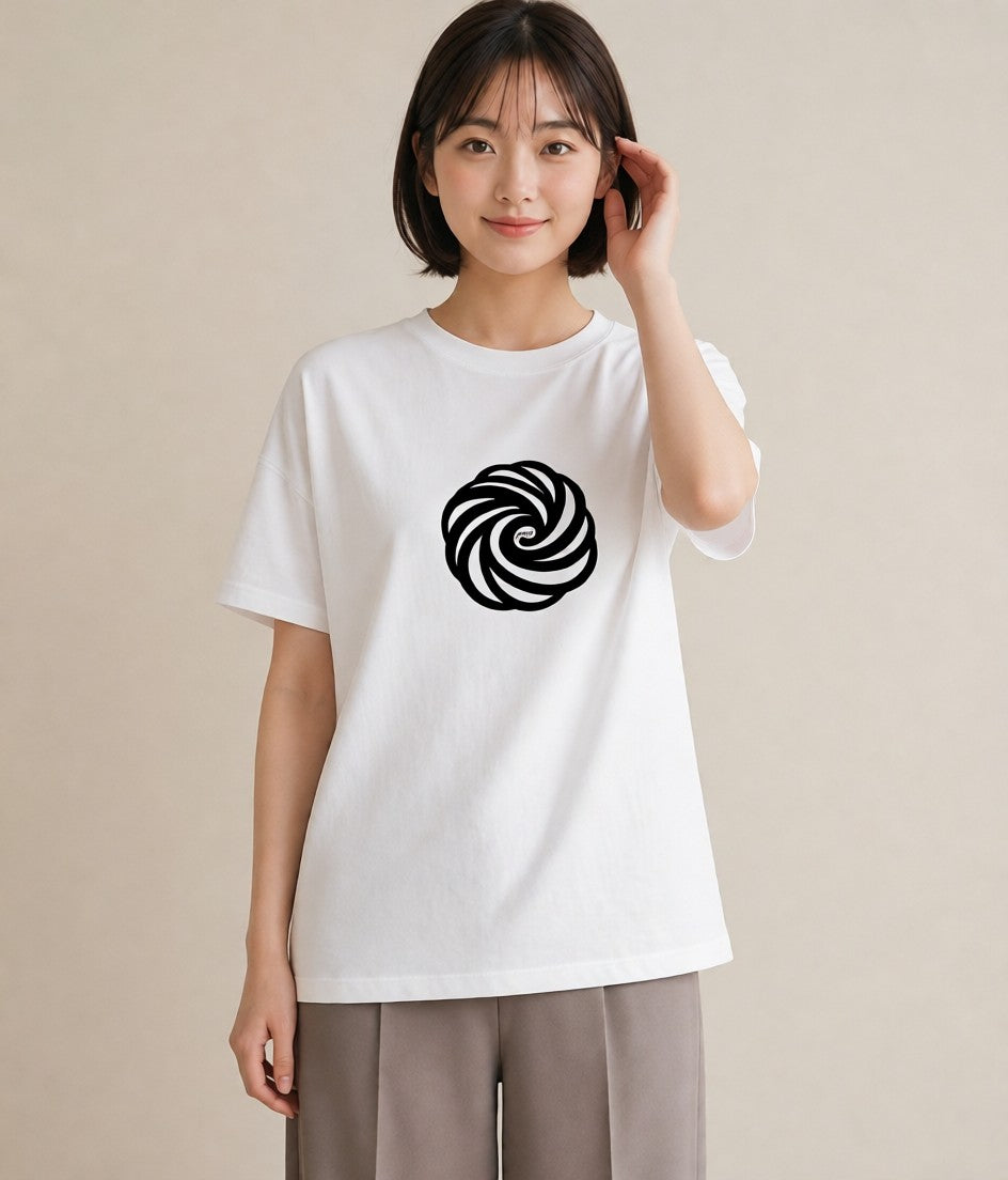 プリントTシャツ レディース パン ベーカリー イラスト 手描き風 ホワイトデー 春服 白T YMAZO