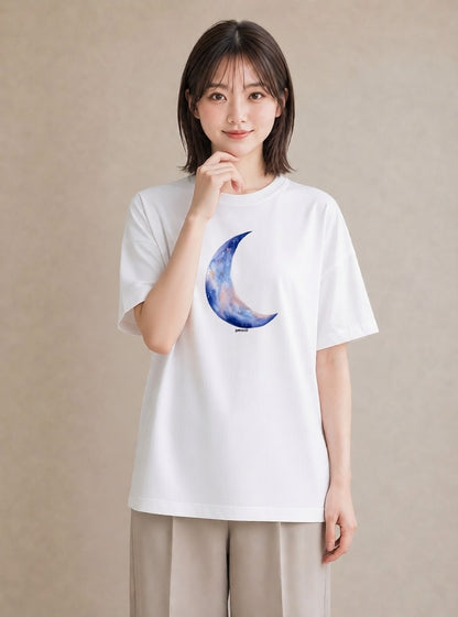 プリントTシャツ レディース 乙女座 星空 宇宙 イラスト ラフカジュアル 散歩 お出かけ 白T YMAZO