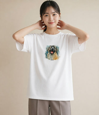デザインTシャツ レディース 黒柴 犬 いぬ イラスト シック 親子 20代 白T YMAZO