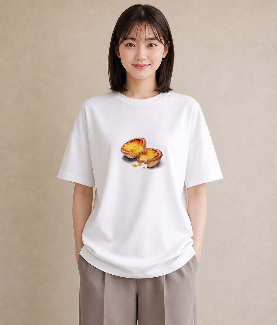 Tシャツ レディース あんみつ 食べ物 フード イラスト 普段使い 部屋着 女性向けギフト 白T YMAZO