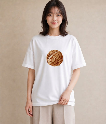 デザインTシャツ レディース ダンゴムシ 昆虫 虫 イラスト お洒落 旅行 母娘コーデ 白T YMAZO