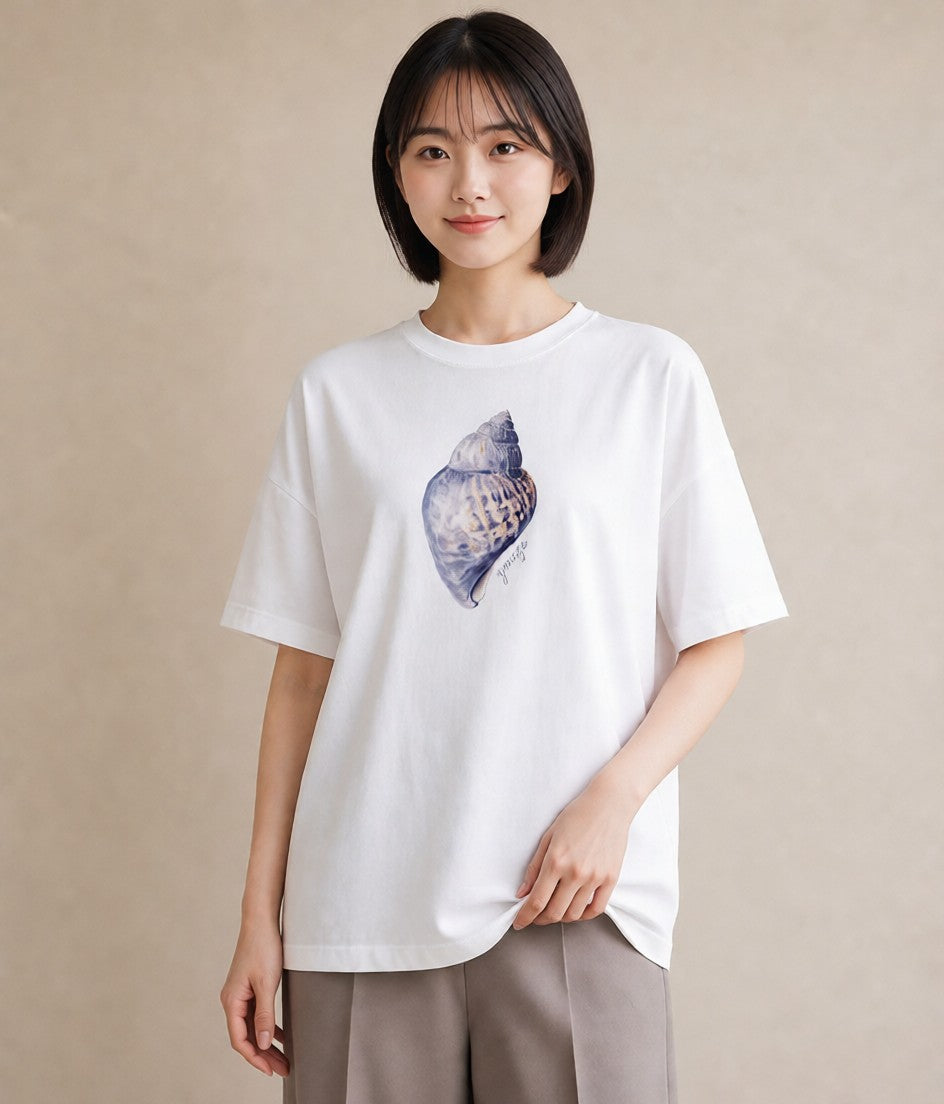 Tシャツ レディース カブトムシ 昆虫 虫 イラスト レトロ ホワイトデー 春服 白T YMAZO