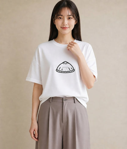 Tシャツ レディース スイーツ お菓子 デザート イラスト ゆるコーデ おしゃれギフト 社会人 白T YMAZO