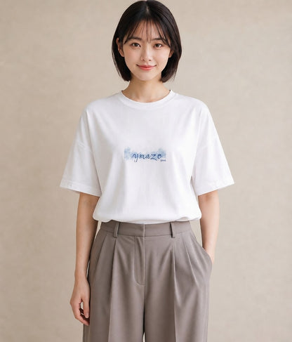 半袖Tシャツ レディース 空 星空 宇宙 イラスト モード 部屋着 女性向けギフト 白T YMAZO