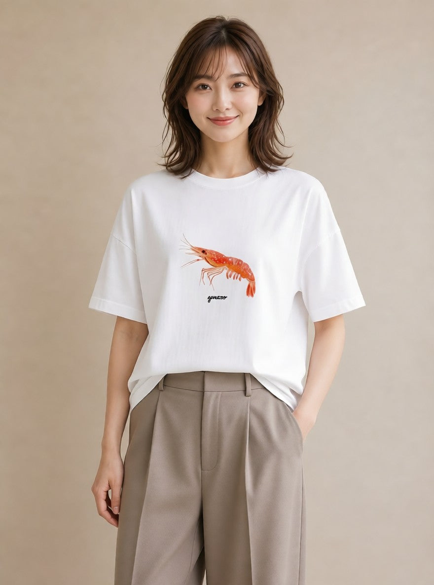 グラフィックTシャツ レディース 蠍座 星空 宇宙 イラスト お洒落 送別ギフト 通勤 白T YMAZO
