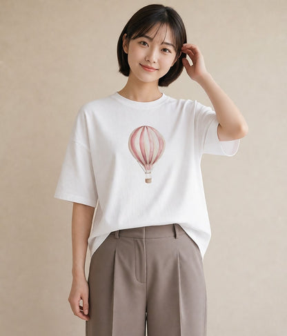 Tシャツ レディース わたあめ 食べ物 フード イラスト 個性的 秋コーデ おしゃれギフト 白T YMAZO