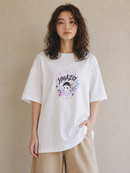花の幻影｜水彩 半袖Tシャツ レディース（スタンダードプリント 15×20cm）