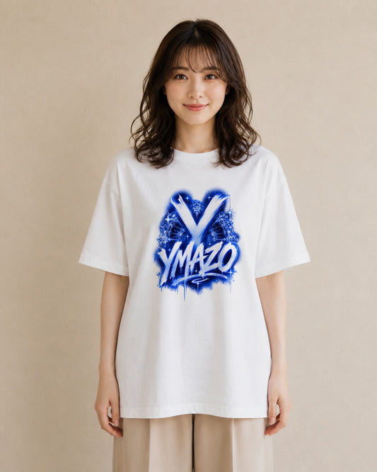 藍のしるべ｜水彩 半袖Tシャツ レディース