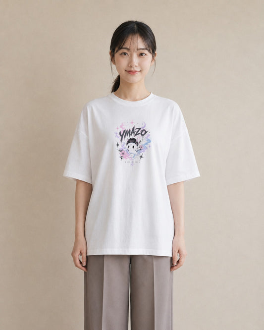 花の幻影｜水彩 半袖Tシャツ レディース（スタンダードプリント 15×20cm）