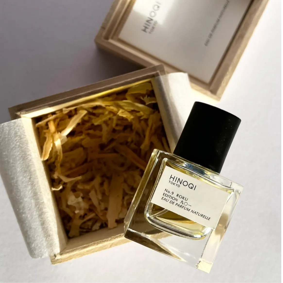 HINOQI ナチュラル・パフューム　１００％天然原料使用した淑やかで優雅な香り No.9 ROKU 麓（ロク）