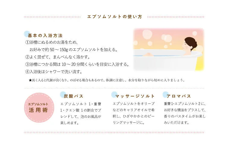 エプソムソルト 100g エプソムソルト 100g