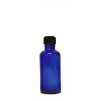 青色遮光ビン 50ml （ドロッパー付） 青色遮光ビン 50ml （ドロッパー付）