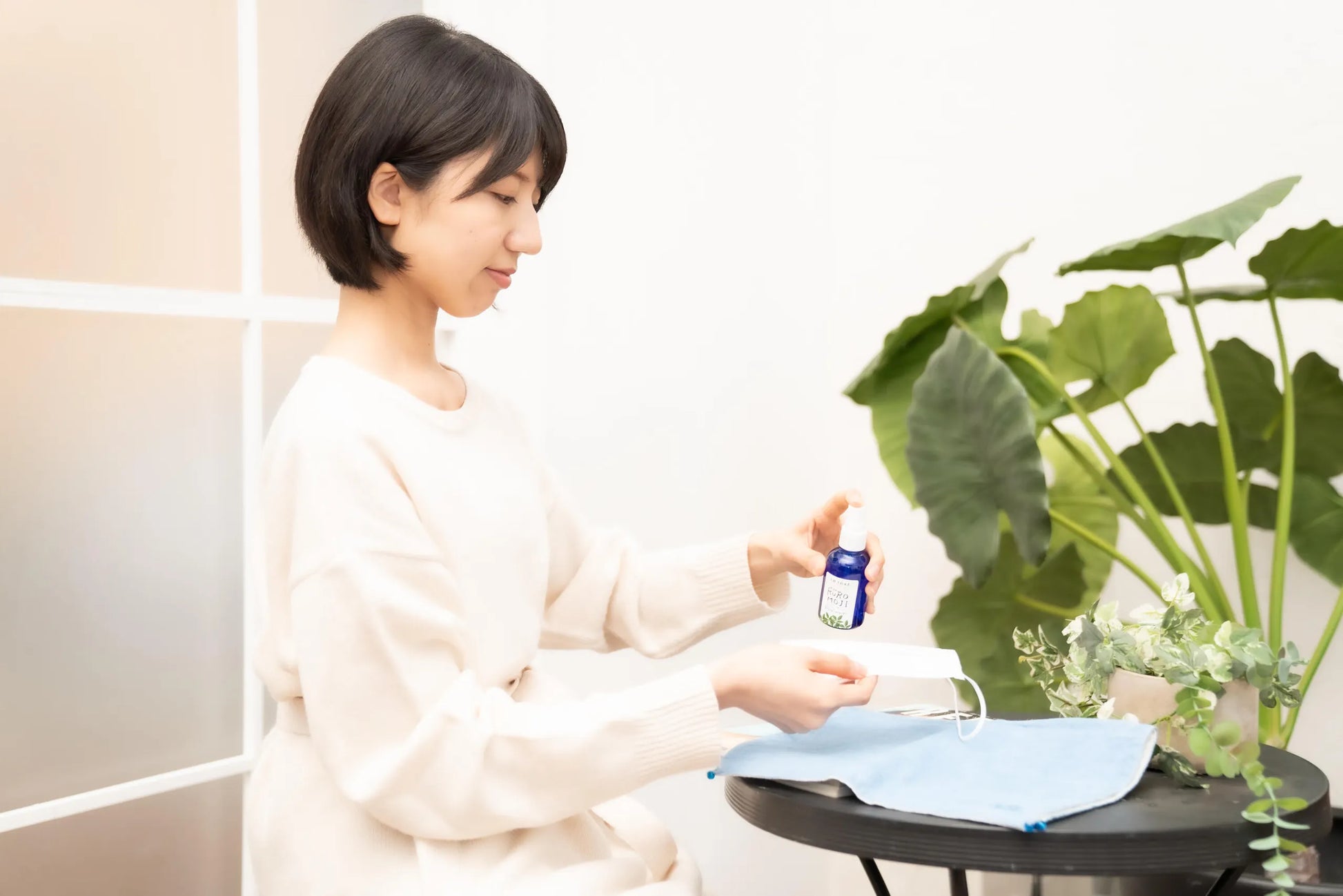 クロモジ芳香蒸留水/京都丹波産/除菌&リラックス 50mL（プラスティック製ボトル）