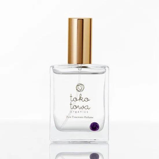 ＜テスター＞オーガニック香水 25ml ピュアトリートメントパフューム　※テスターのみの注文は不可 バイオレット 〜日本の黒文字とラベンダーの香り〜