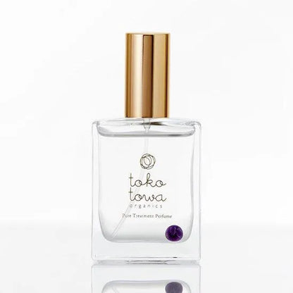 ＜テスター＞オーガニック香水 25ml ピュアトリートメントパフューム　※テスターのみの注文は不可 バイオレット 〜日本の黒文字とラベンダーの香り〜