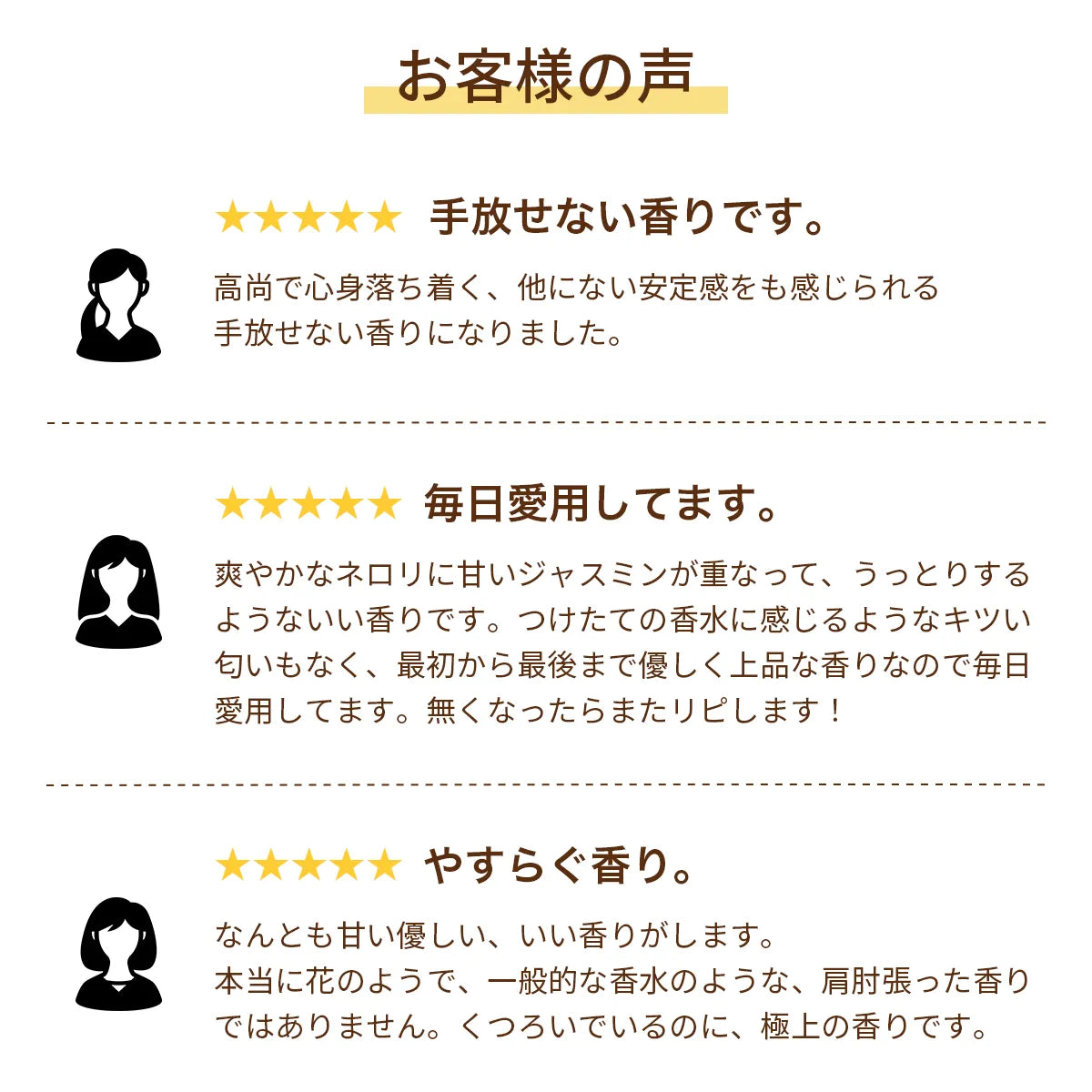 オーガニック香水 ピュアトリートメントパフューム 25ml ホワイト 〜ネロリとジャスミン、日本の高野槇の香り〜　天然石ホワイトジェイド入り