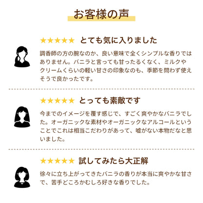 オーガニック香水 ピュアトリートメントパフューム 25ml ライトブルー 〜日本の橙とバニラの香り〜　天然石ブルーオニキス入り