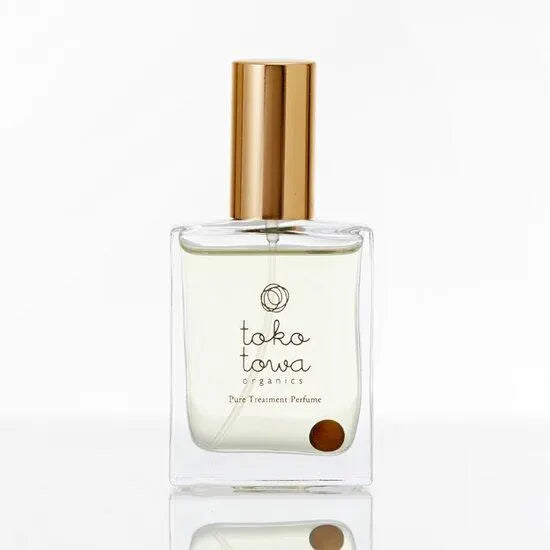 ＜テスター＞オーガニック香水 25ml ピュアトリートメントパフューム　※テスターのみの注文は不可 イエロー ～日本の柚子とジュニパーの香り～