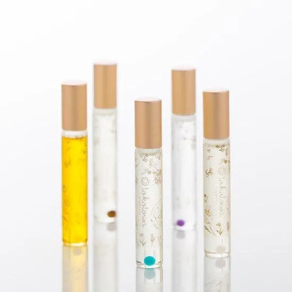 ＜テスター＞オーガニックロールオンパフュームオイル 7.8ml　天然石入り　※テスターのみの注文は不可 ホワイト 〜ネロリとジャスミン、日本の高野槇の香り〜 のコピー のコピー