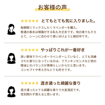 オーガニック香水 ピュアトリートメントパフューム 25ml バイオレット 〜日本の黒文字とラベンダーの香り〜　天然石アメシスト入り