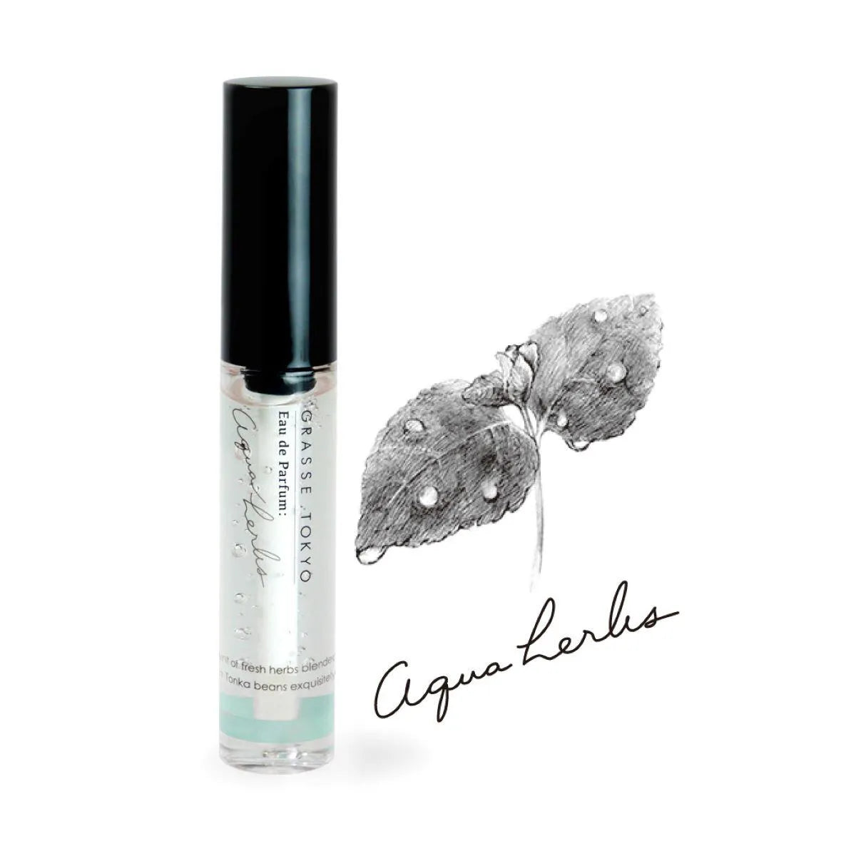 オードパルファン＜ジェル香水＞ - アルコールフリーのスティックタイプ アクアハーブス