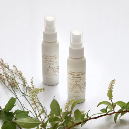 【香りのエチケット】 ボディ＆ヘアミスト 80ml アンバーフローラル