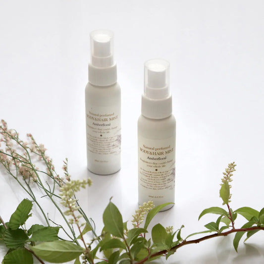 【香りのエチケット】 ボディ＆ヘアミスト 80ml アンバーフローラル