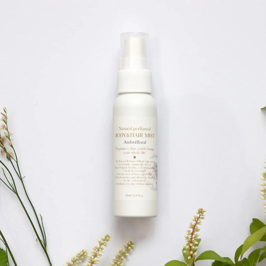 【香りのエチケット】 ボディ＆ヘアミスト 80ml アンバーフローラル