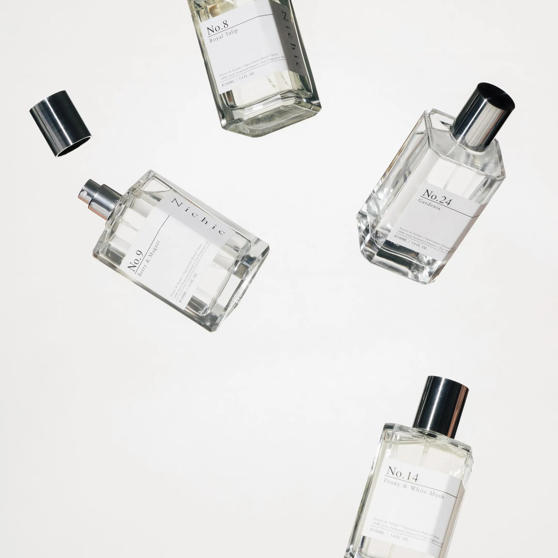 Nichic（ニチック）【No.4】ウッド＆セージ Extrait de Parfum 30mL