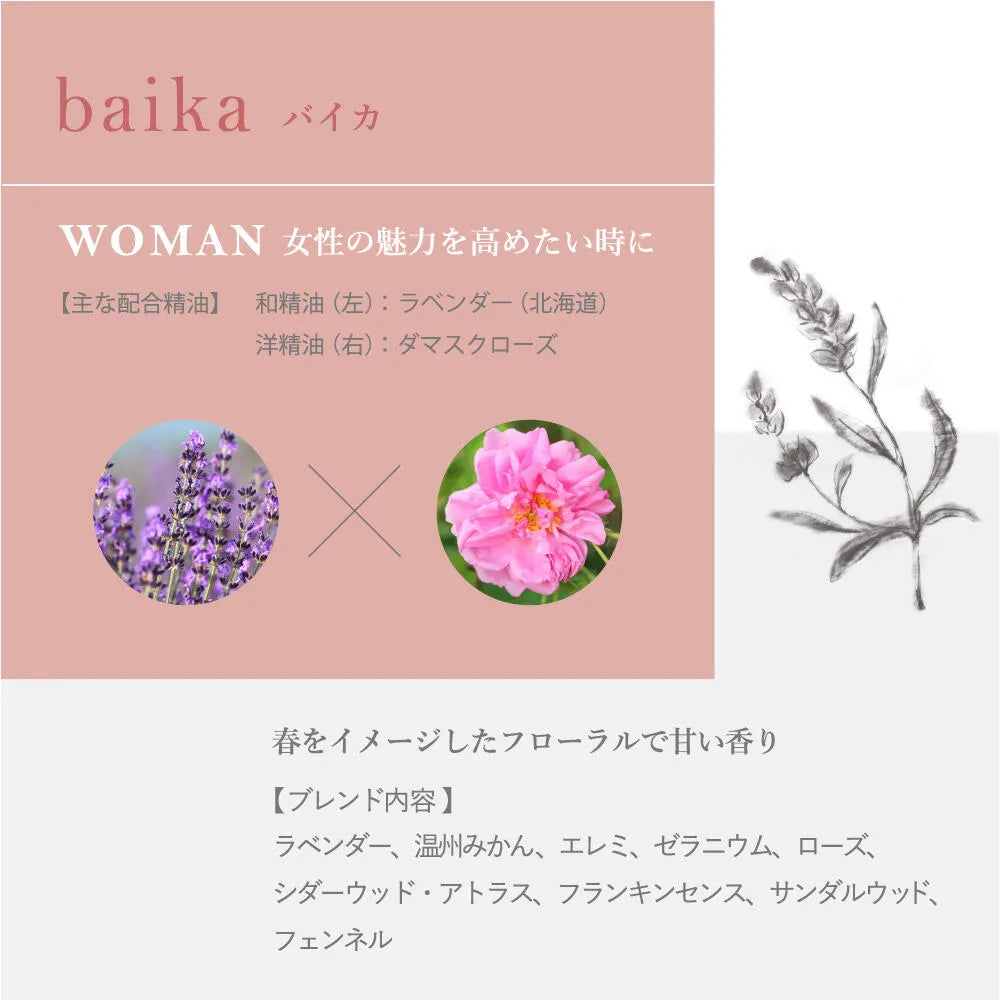 hana to mi ロールオンアロマ baika（WOMAN）