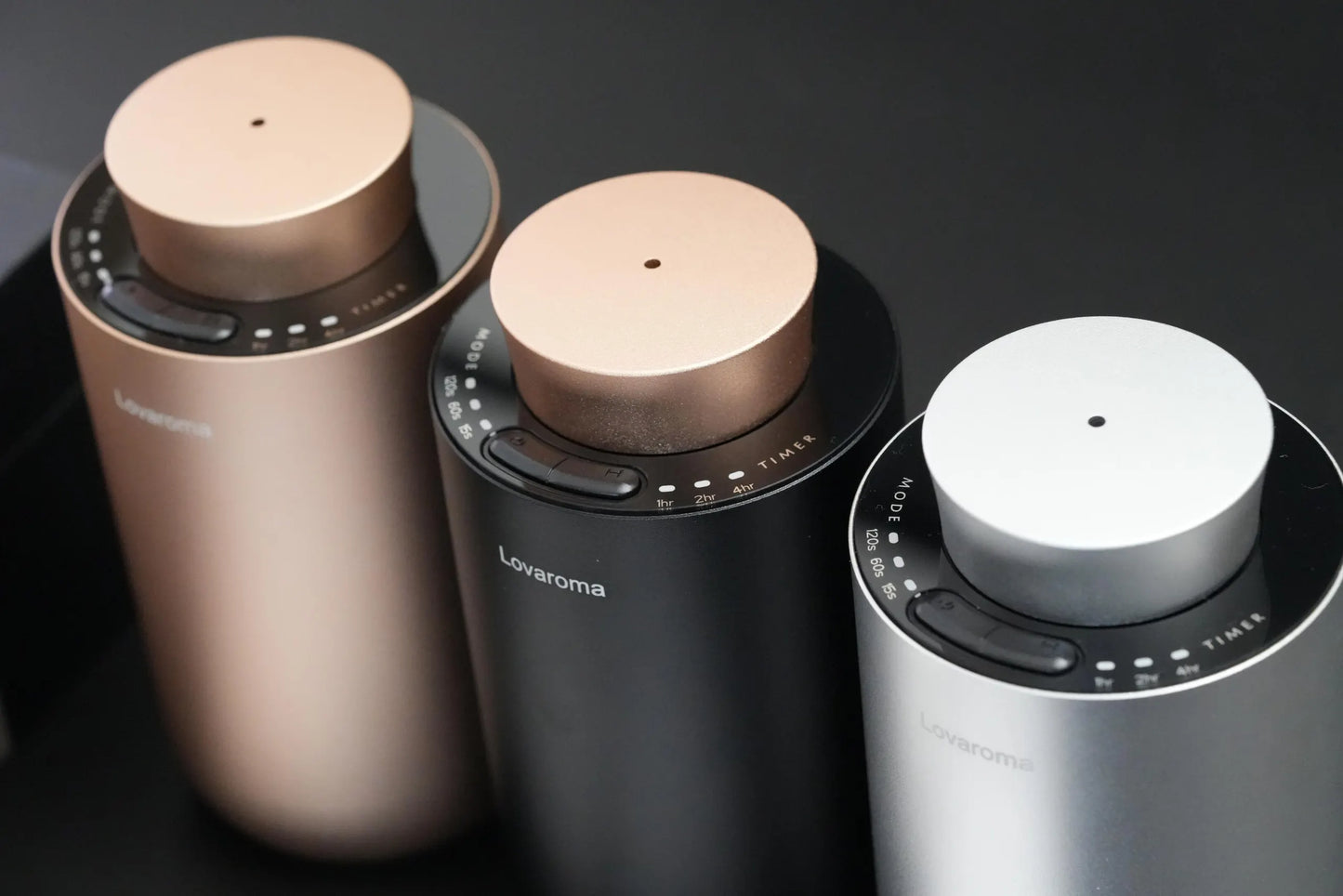 高密度アロマディフューザー シャンパンゴールド