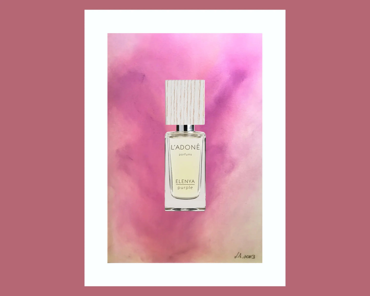 L'ADONÉ ELENYA purple（ラドネ エレニア パープル）50mL スイス・チューリッヒ発のヴィーガン香水