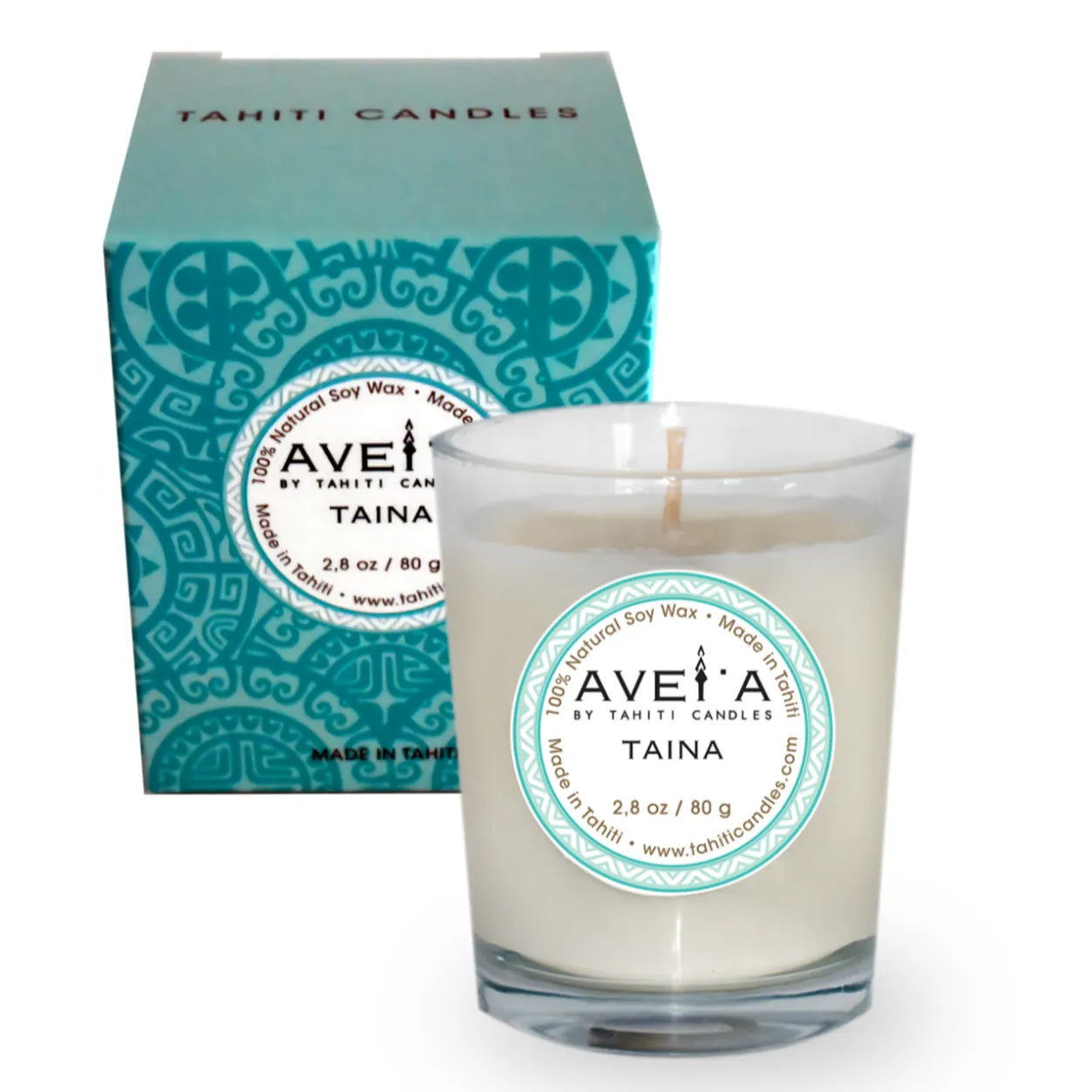 TAHITI CANDLES 80g (タヒチ キャンドルズ) フランス領ポリネシア初のラグジュアリーフレグランス TAINA (タイナ) 20-個