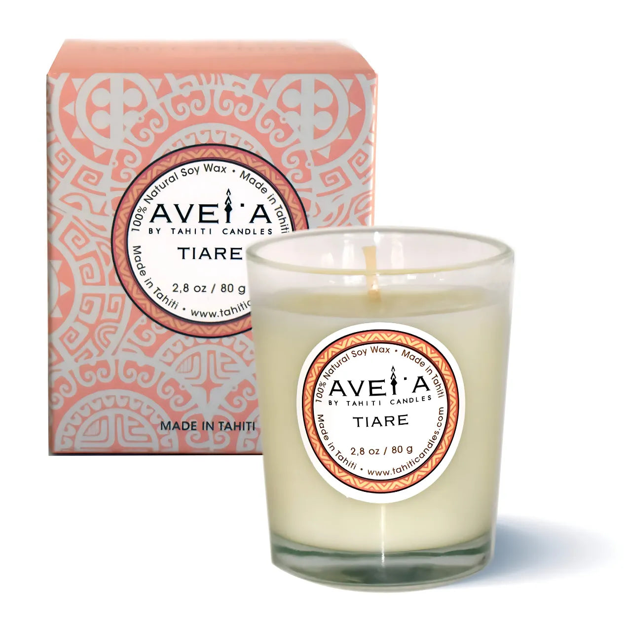 TAHITI CANDLES (タヒチ キャンドルズ) サンプル フランス領ポリネシア初のラグジュアリーフレグランス TIARE (ティアレ)