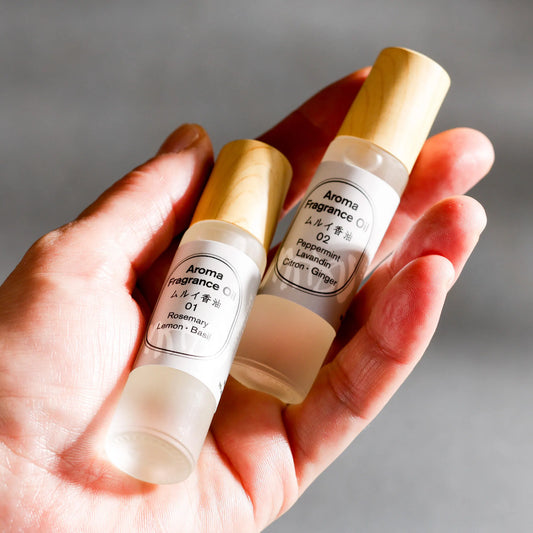 ★サンプル50％off＜送料無料＞★【ムルイ香油（ロールオン）】Aroma Oil Rollon 01　～街路樹の緑をイメージした香り