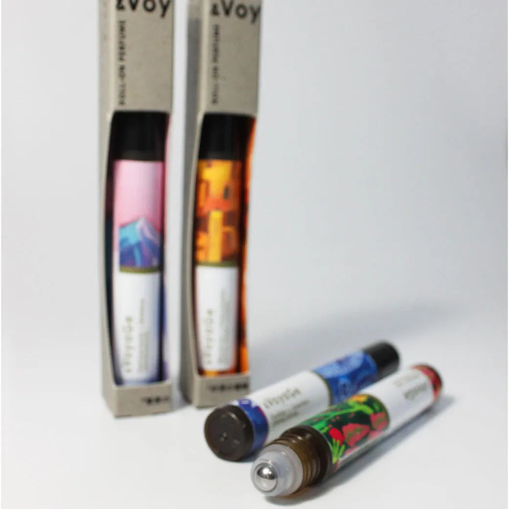 【mifull】&VoyaGe ロールオン香水 モロッコ 10点セット