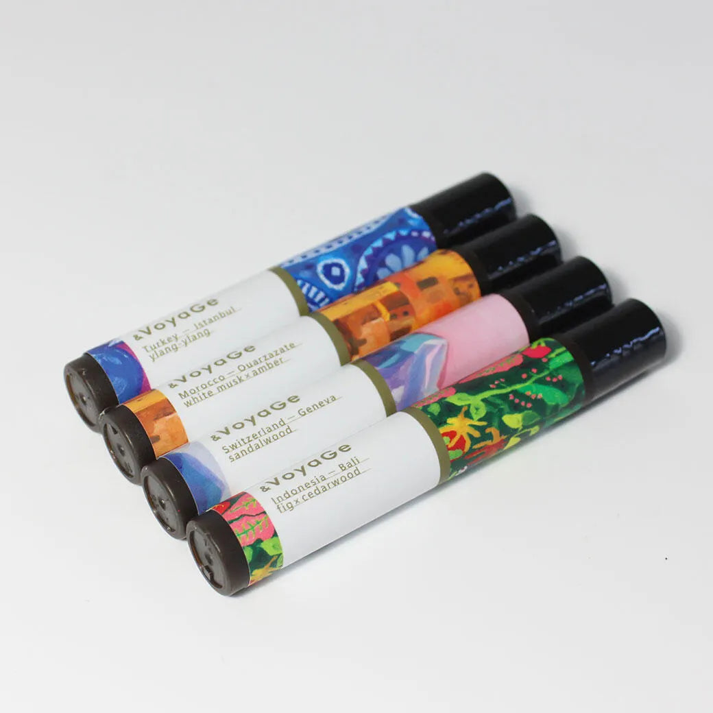 【mifull】&VoyaGe ロールオン香水 モロッコ 10点セット