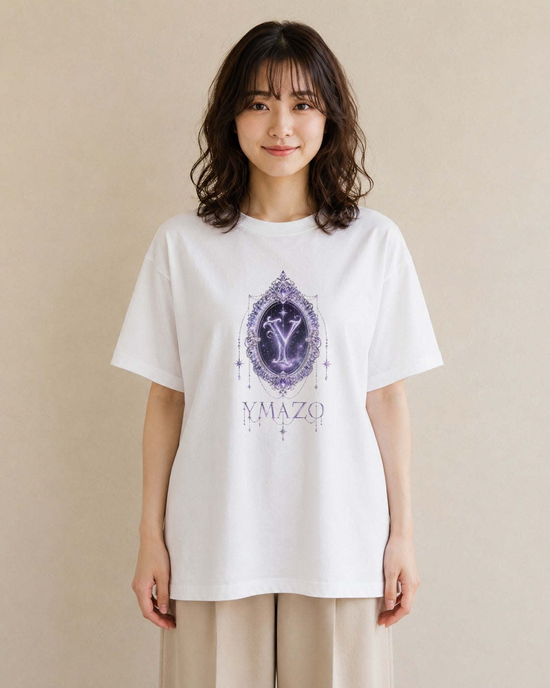 月夜の宝石｜水彩 半袖Tシャツ レディース