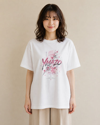 春のささやき｜水彩 半袖Tシャツ レディース