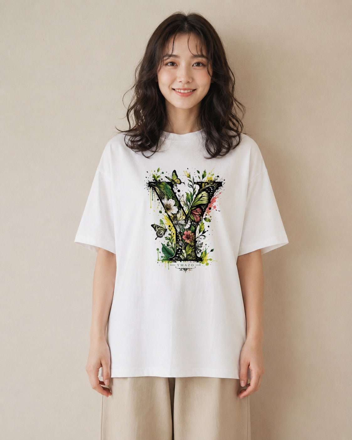 新緑のころ｜水彩 半袖Tシャツ レディース